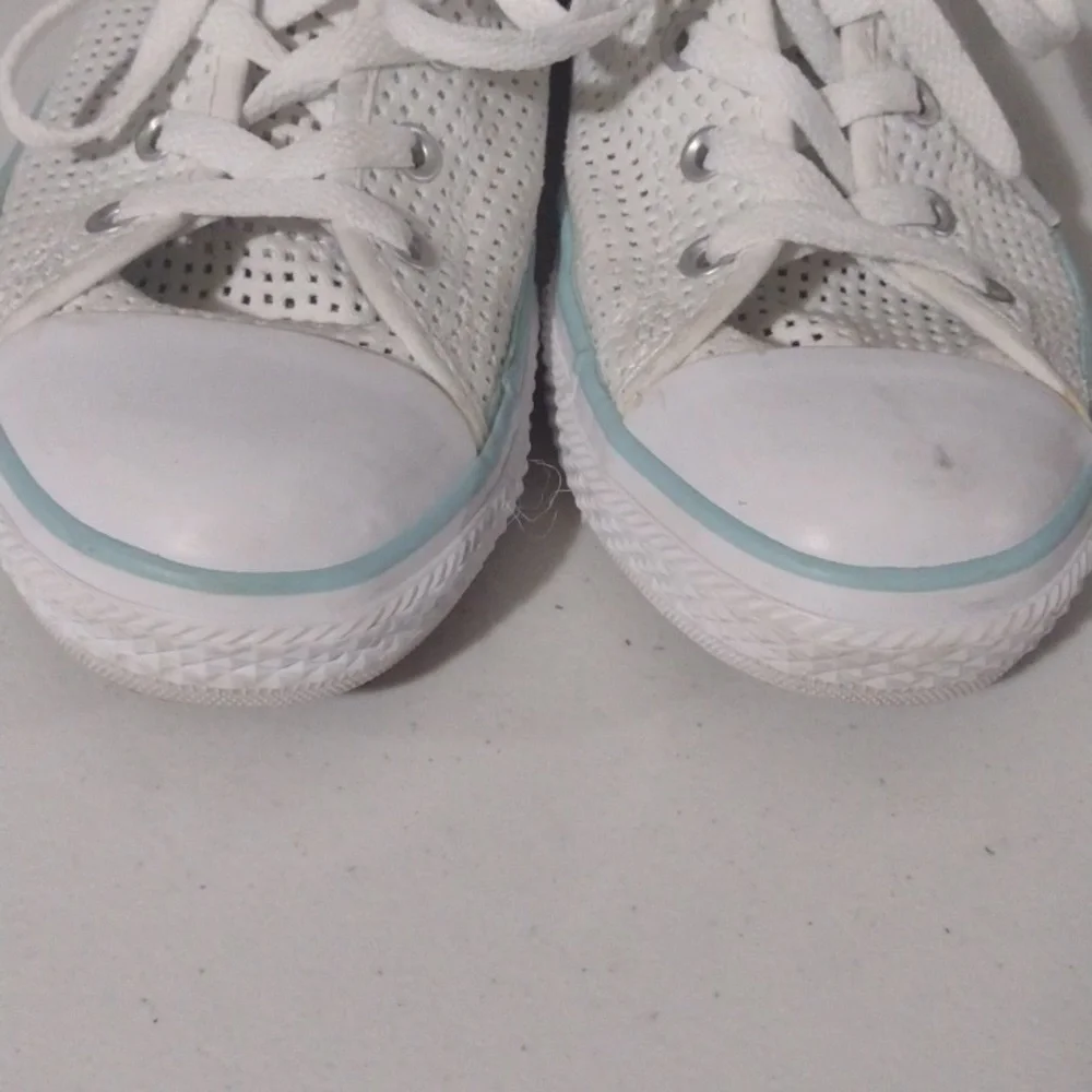 Youth Converse Perforated Sneakers size 6